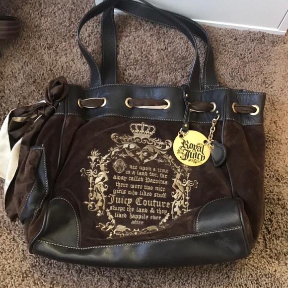 juicy couture daydreamer velour bag